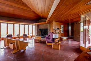 梦幻空间 | 弗兰克·劳埃德·赖特设计的 Airbnb 房源-14