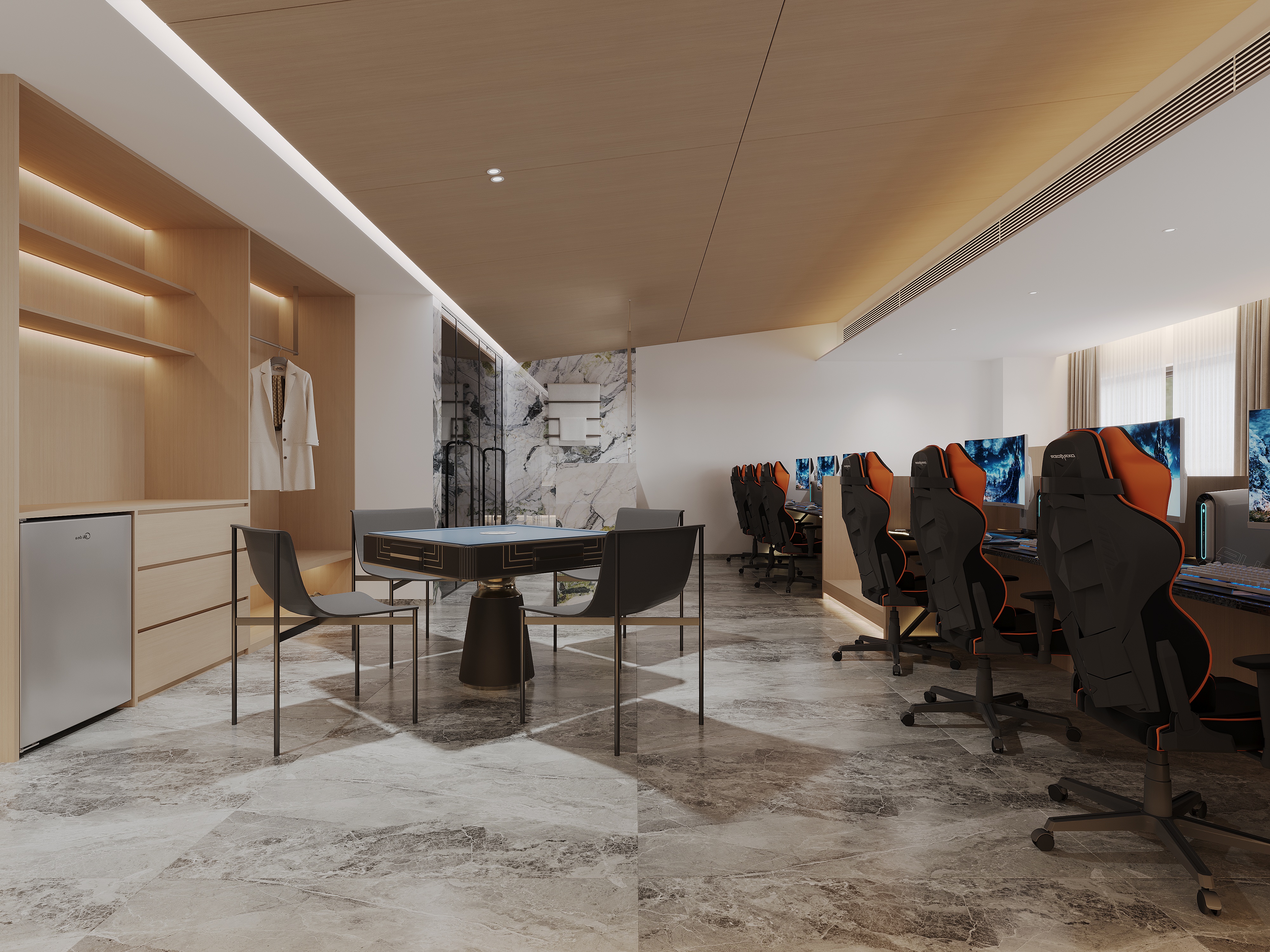 电竞酒店方案渲染-3