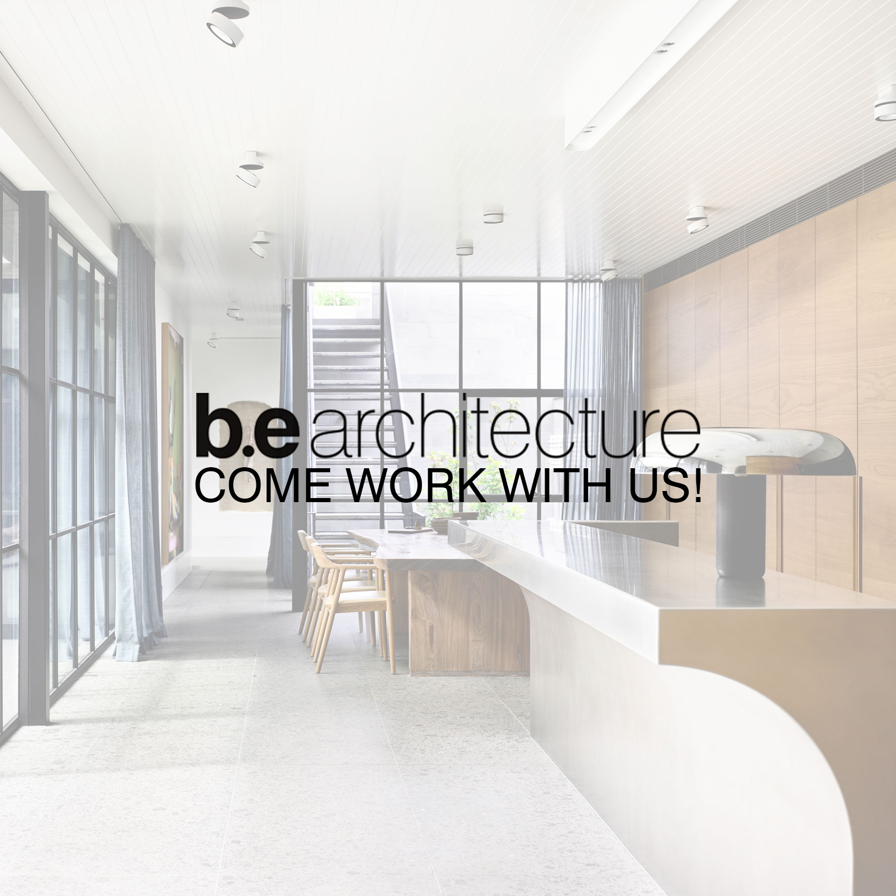 Come work with us! - B.E Architecture-5