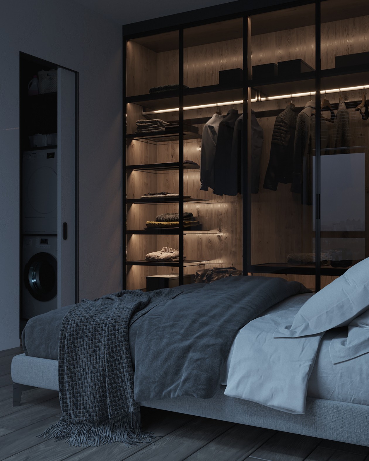 78.9㎡简约风公寓设计 太有感觉了吧！-14