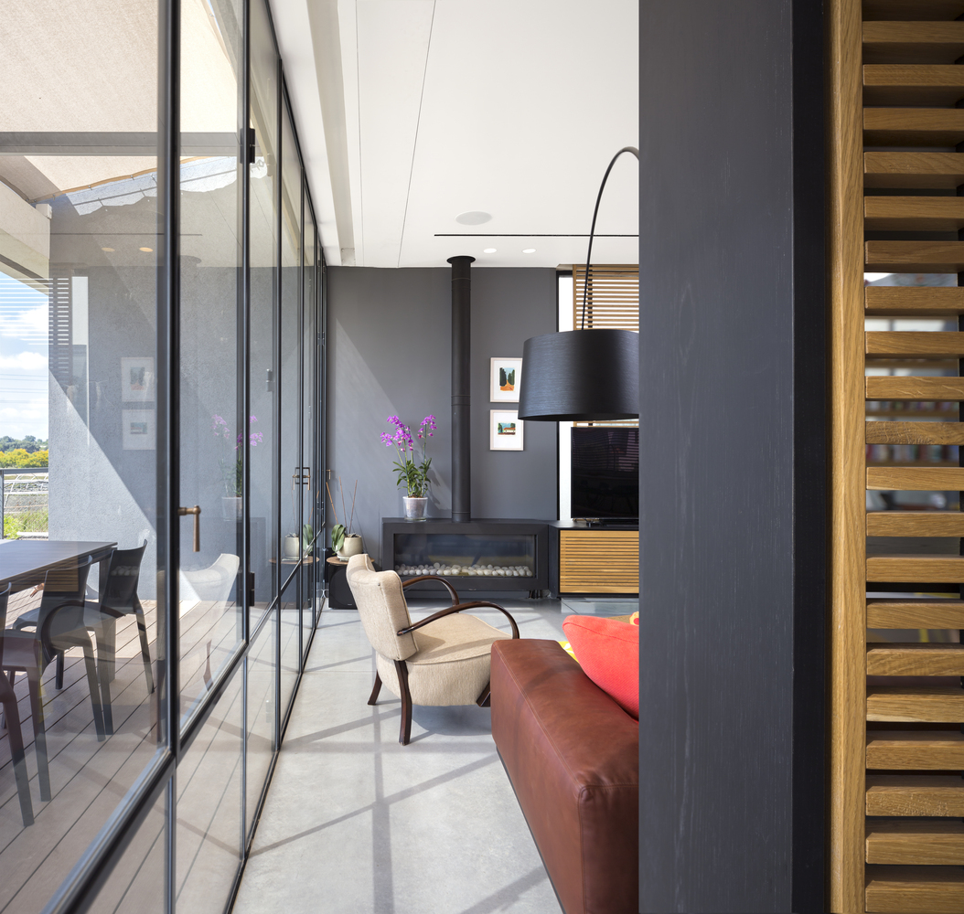 以色列 Galilee Sea 私人住宅,自然环境与建筑共融-40