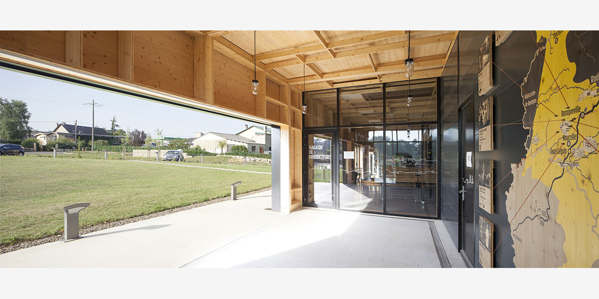Office de tourisme & magasin de producteur - CoCo architectureCoCo architecture-13