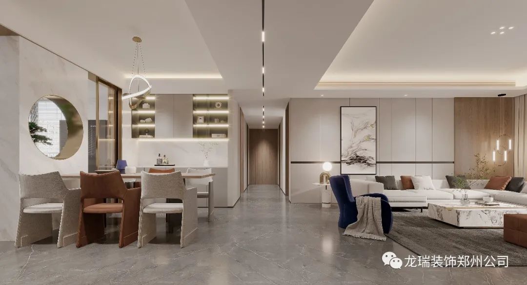 普罗理想国300㎡现代简约风丨郑州龙瑞装饰工程有限公司-60