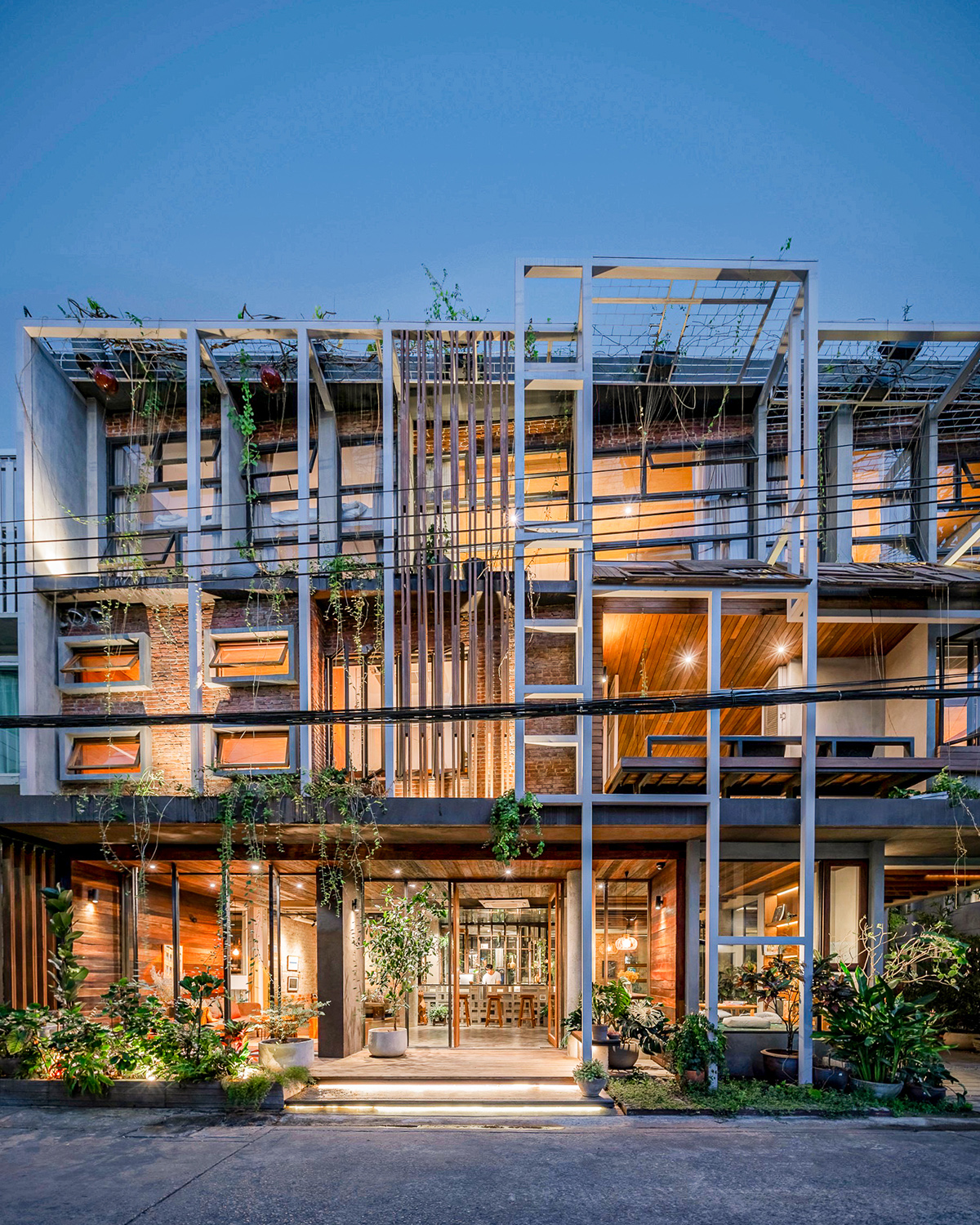 曼谷 TAMNI 旅舍丨泰国曼谷丨POD Architects-33