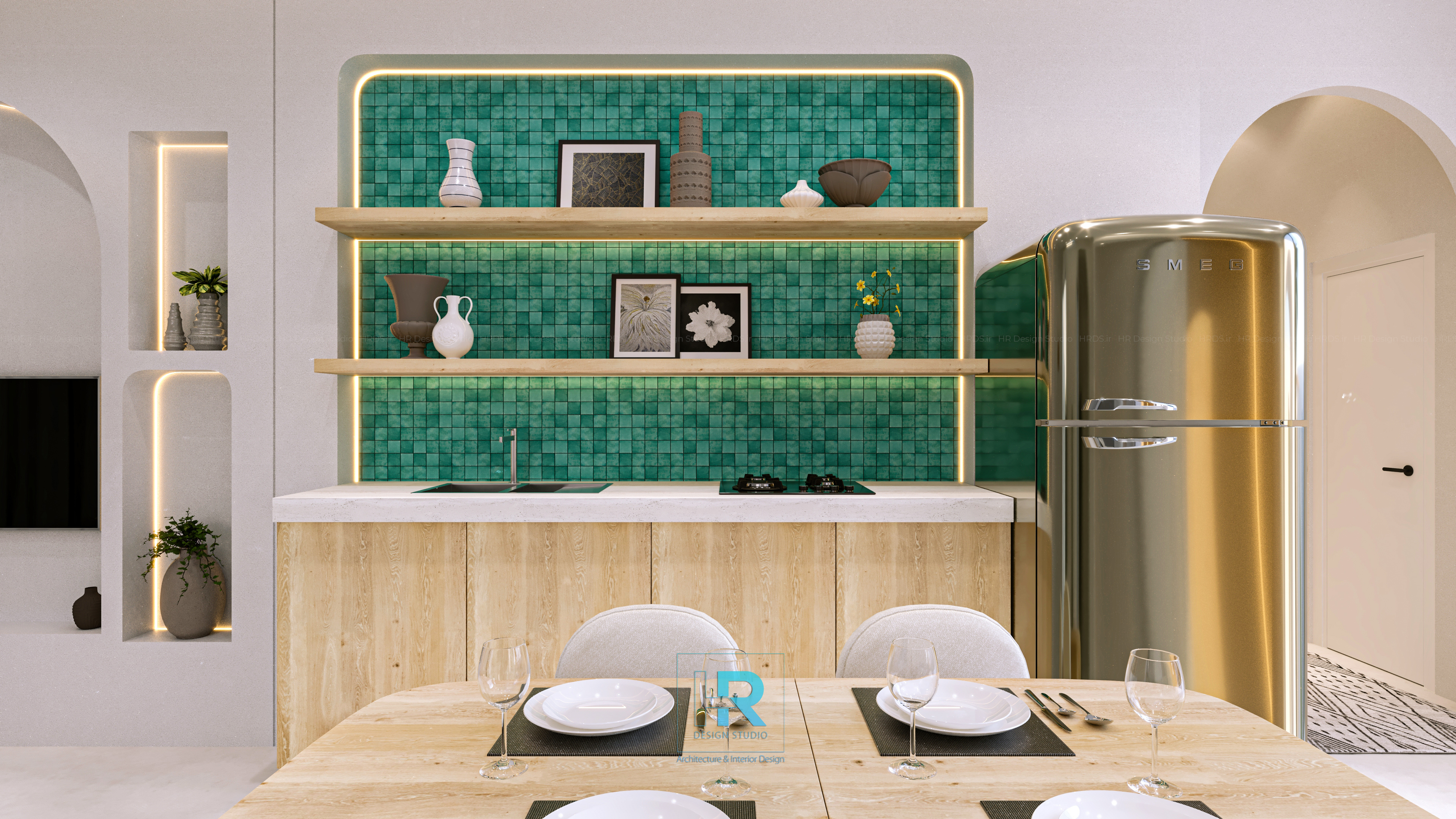 Moroccan villa interior-5