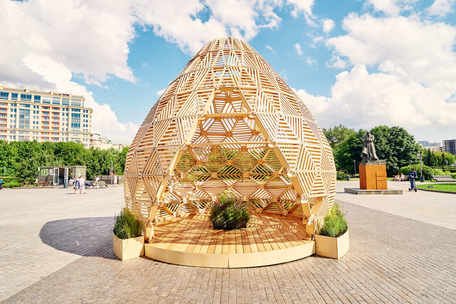 莫斯科艺术博物馆植物装饰讲台-21