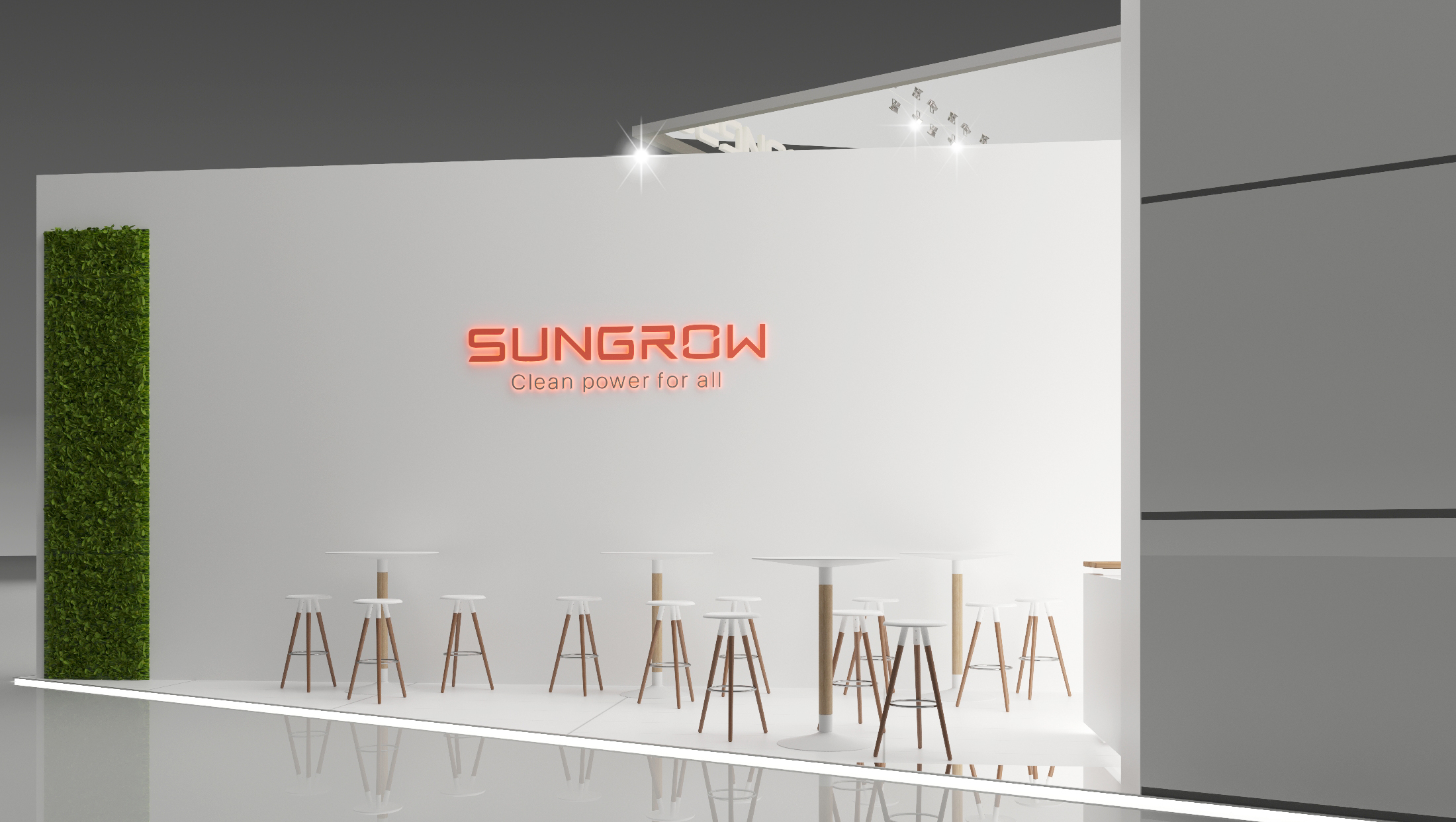 SUNGROW, "Smart green power", 544 m2-20