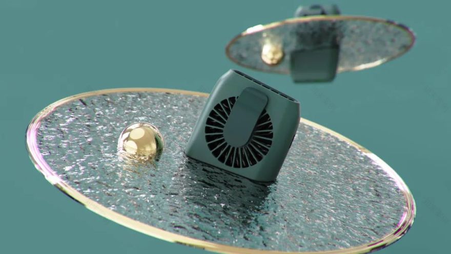 夏日清凉家居设计 | 挂腰风扇、立式风扇等创意产品-4