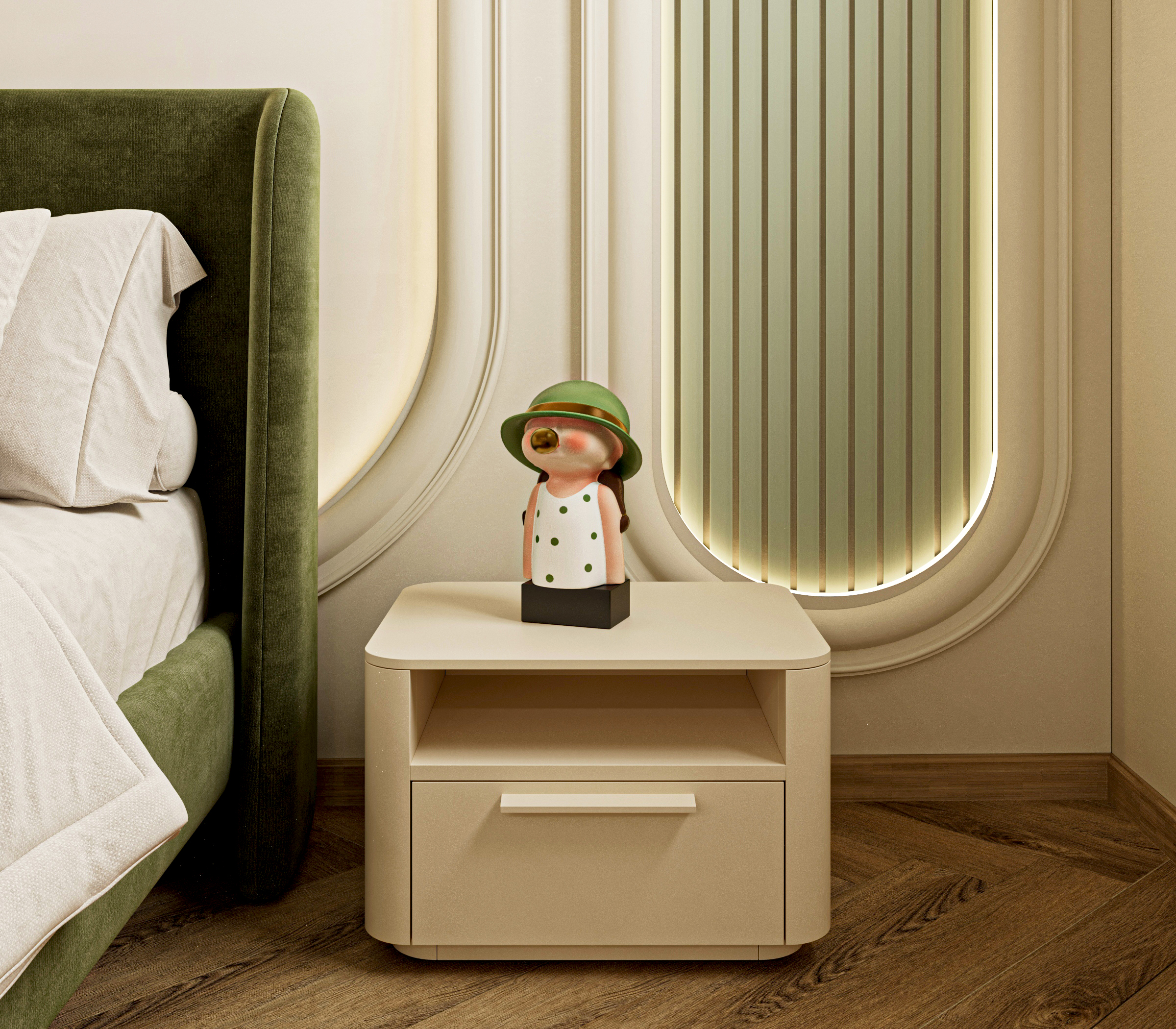 现代新古典风格女孩卧室丨Egypt-2