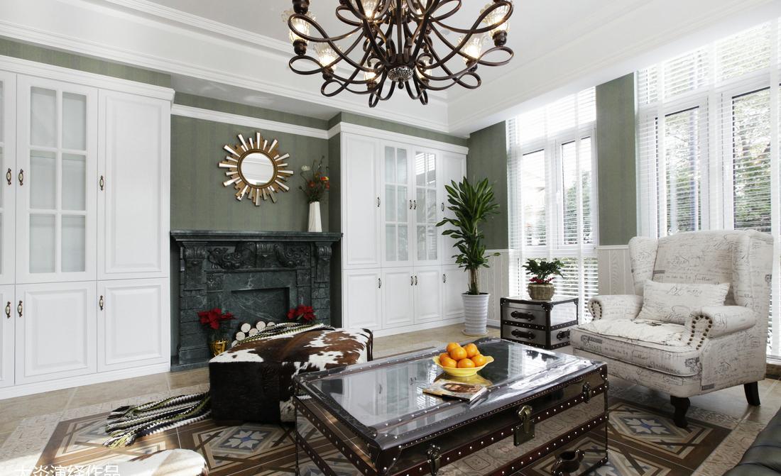 天籁园圣诞美式乡村风设计,温馨自然怀旧-6