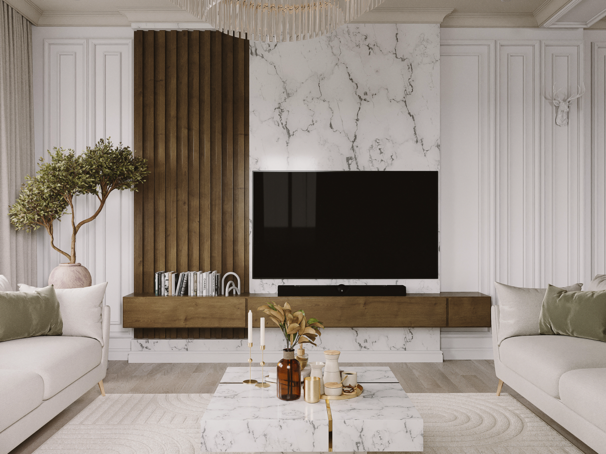 Neoclassical Family Lounge-7