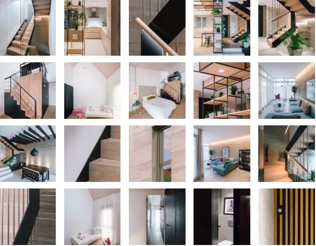 马德里三角屋顶住宅丨西班牙马德里丨Steyn Studio-34