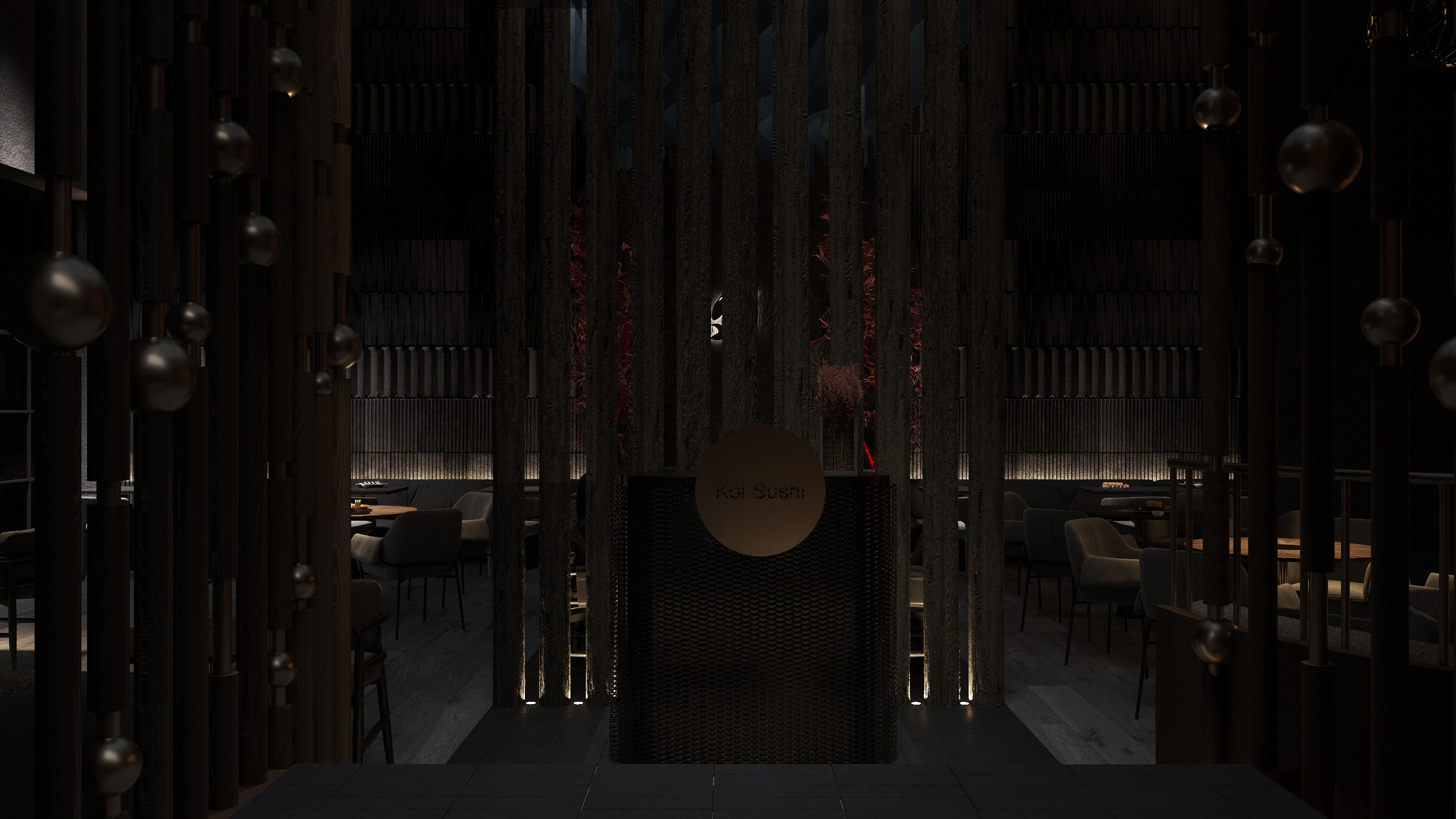 iki Toro寿司吧

注：Iki和Toro可能是特定名称，若有特定背景含义，可根据实际情况调整 丨美国洛杉矶丨Futuris Architects-22