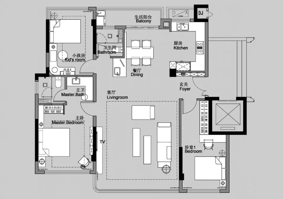 鹰潭信江·一品二期样板间丨中国鹰潭丨香港HKD设计师有限公司-26