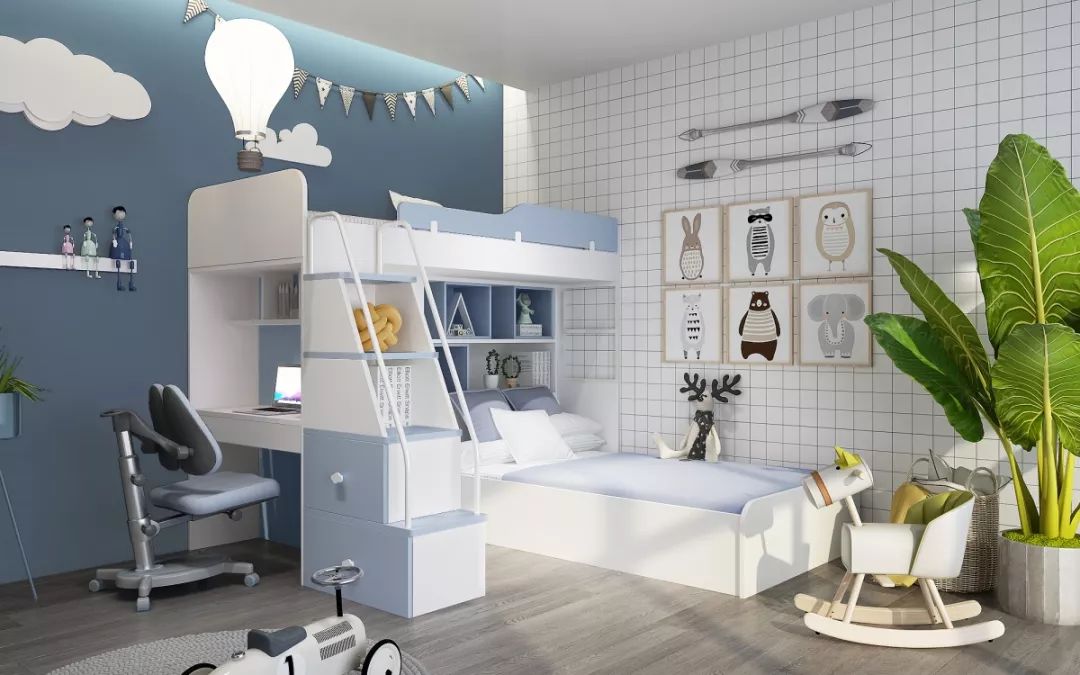 打造孩子的“魔法城堡”——志邦网红儿童房设计-47