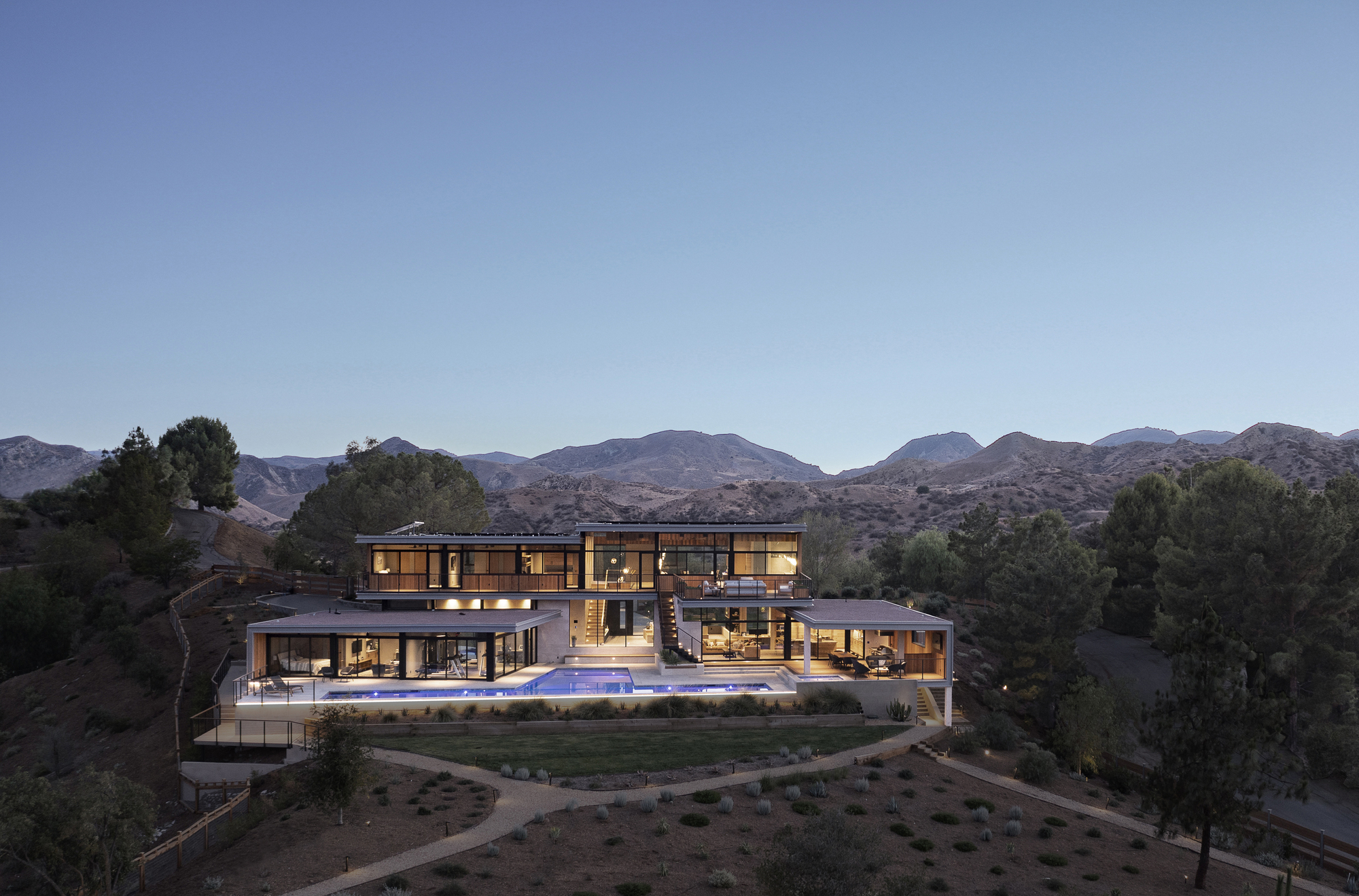 阿罗约橡树屋丨美国加利福尼亚丨ANX,Aaron Neubert Architects-39