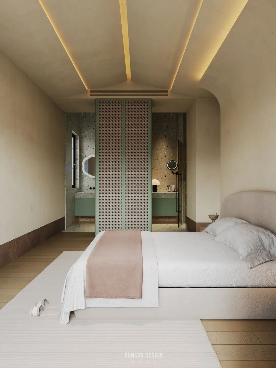 侘寂洞穴风民宿设计丨中国温州丨朗石设计-97