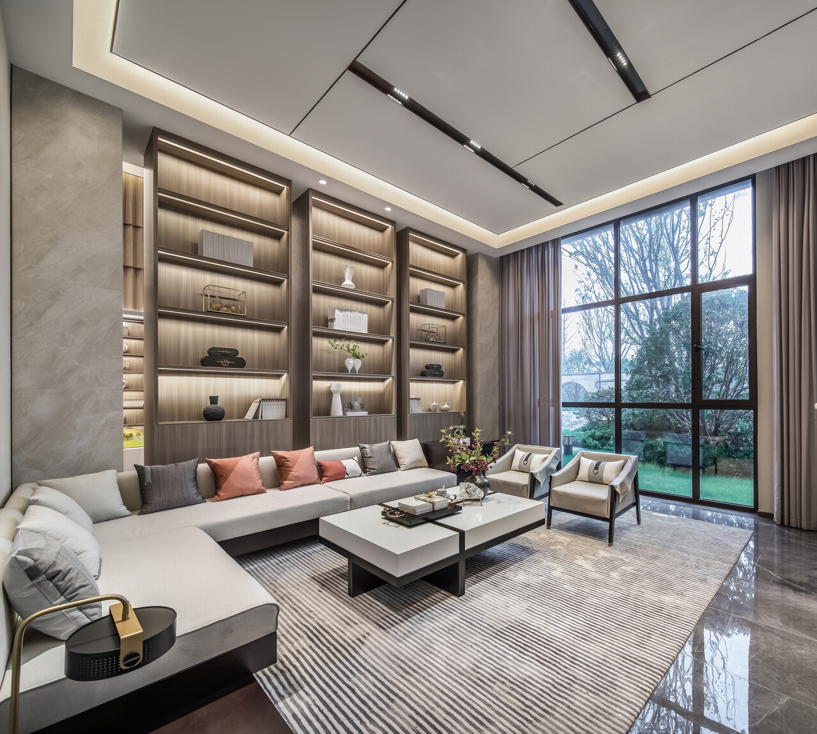 新乡建业橙园销售中心丨中国新乡丨郑州青草地装饰设计有限公司-9