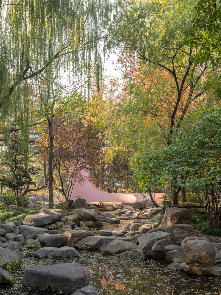 上海华山绿地步行桥(囍桥)丨中国上海丨HCCH合尘建筑-85