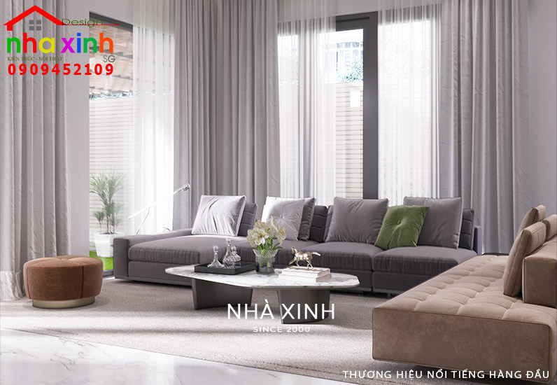 现代3层7·10m别墅设计方案丨越南丨Nhà Xinh（未明确对应中文,暂用原文）-18