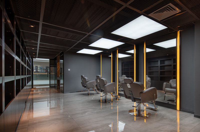 GS美业集团——简约时尚的美发空间设计-17