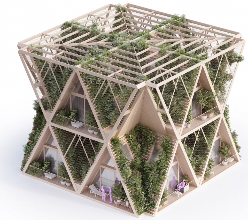 城市中的垂直农场 | 模块化建筑与农业的共生-58