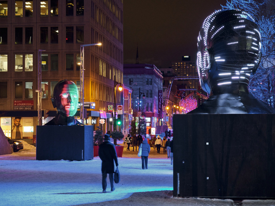 LUMINO灯光艺术节丨加拿大蒙特利尔丨众多艺术家(如Limelight Art,Chevalvert等)-12