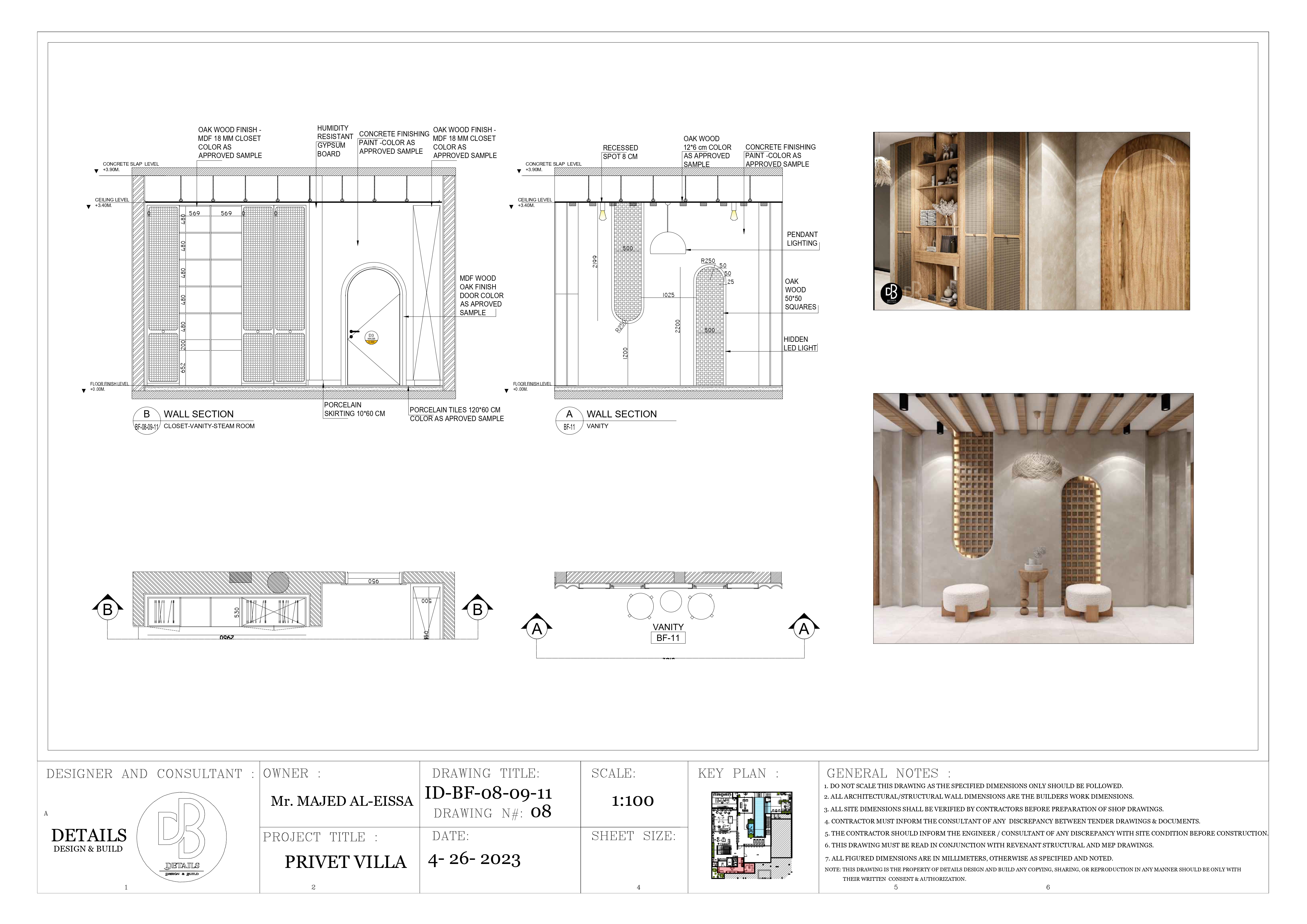 BASEMENT SHOPDRAWING - VILLA -KSA-12