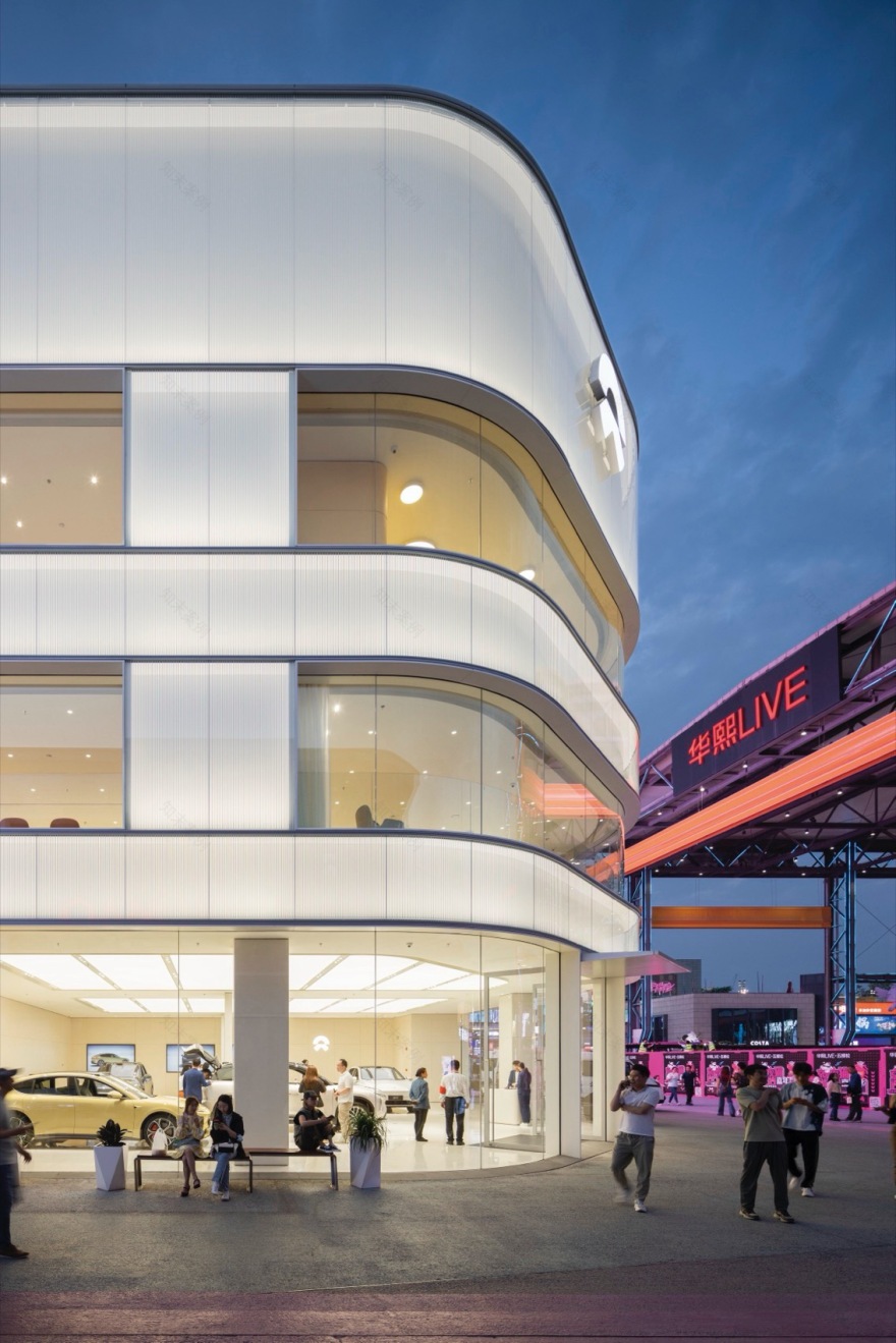 蔚来中心北京华熙LIVE五棵松丨中国北京丨戴卫奇普菲尔德建筑事务所上海办公室-3