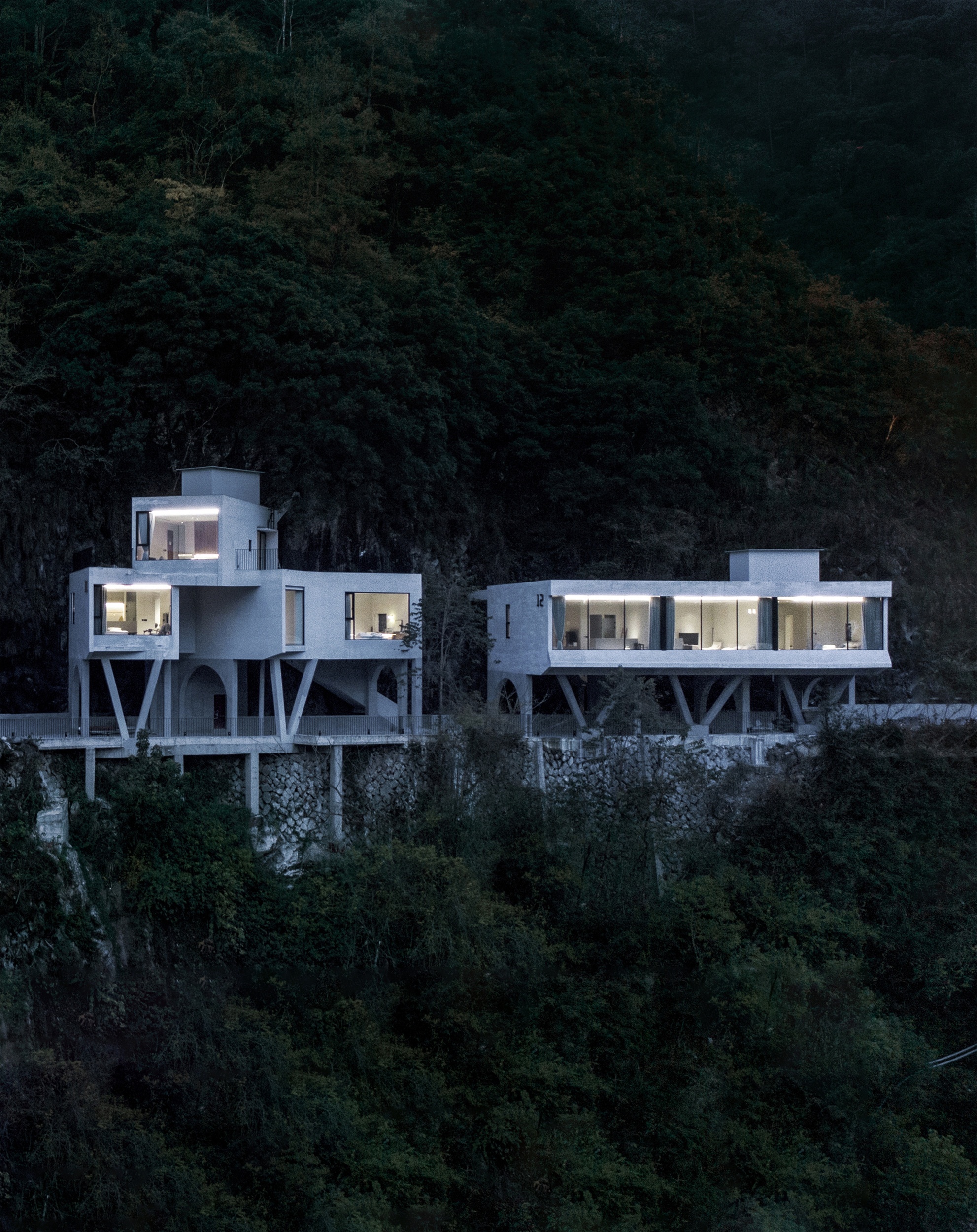 悬崖上的天空之城丨中国丽水丨美栽堂 • 筑造社-6