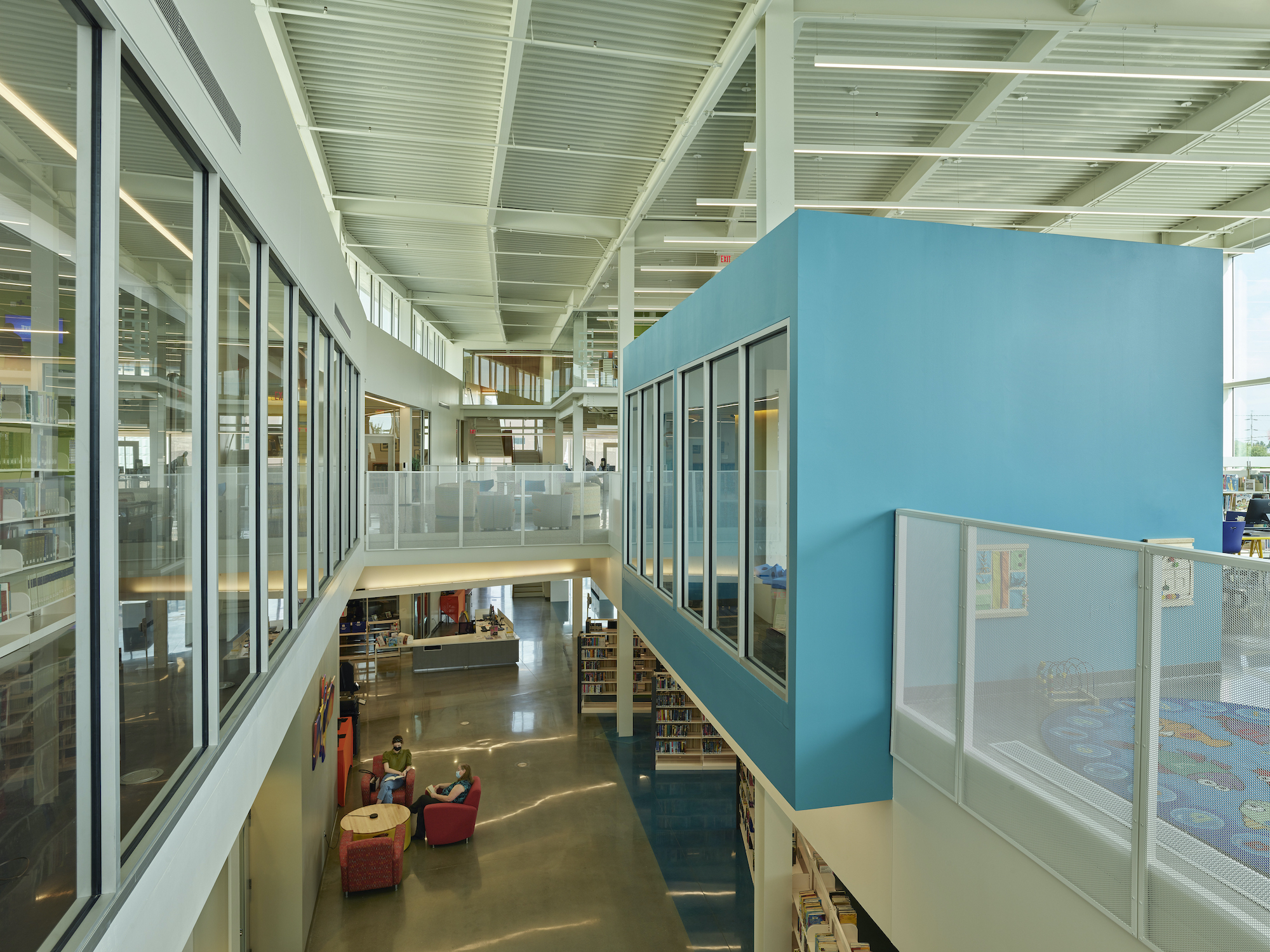 松布拉夫主图书馆丨美国丨Polk Stanley Wilcox Architects-40