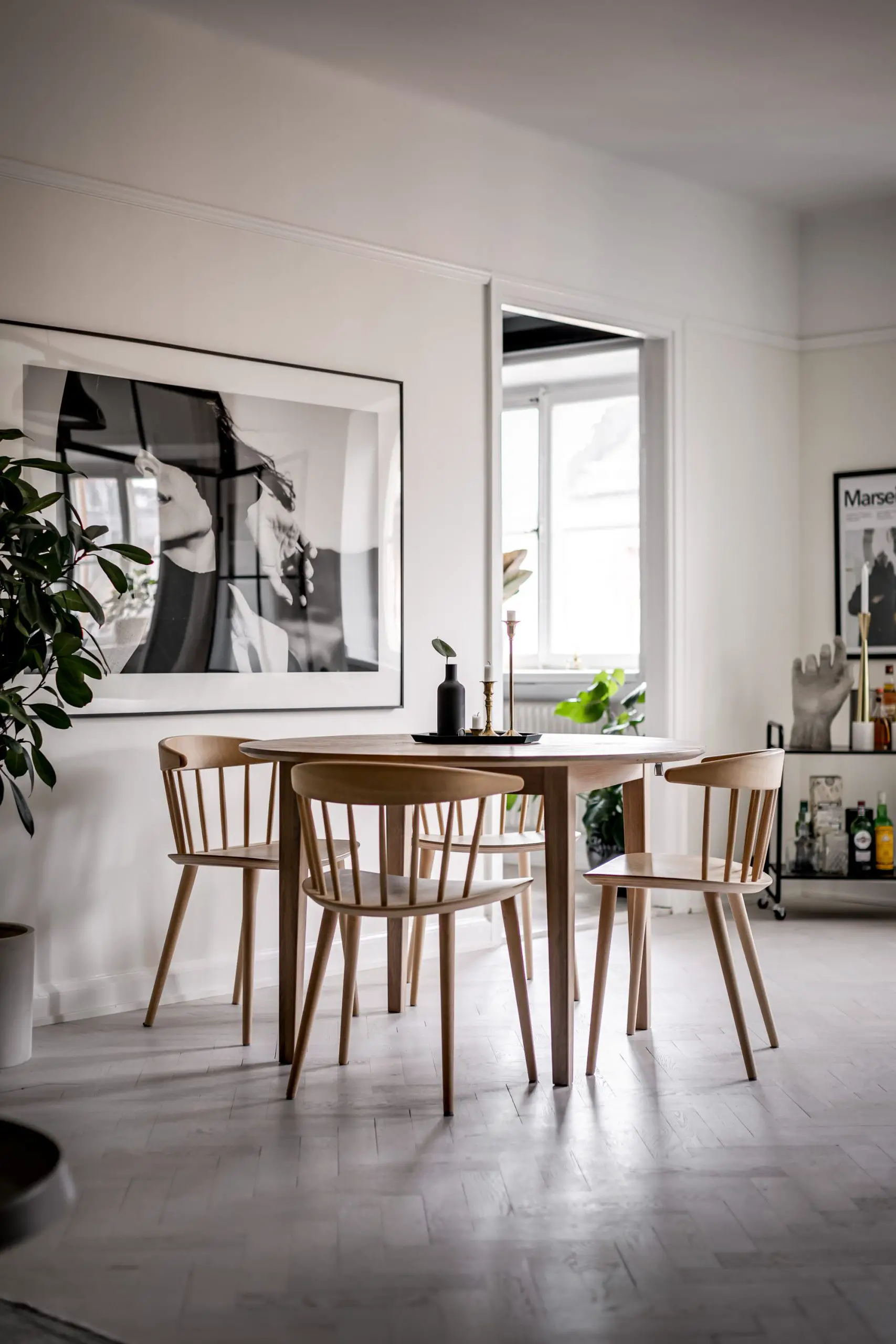 瑞典 71m2 公寓 | 绿色与玻璃的完美融合-5