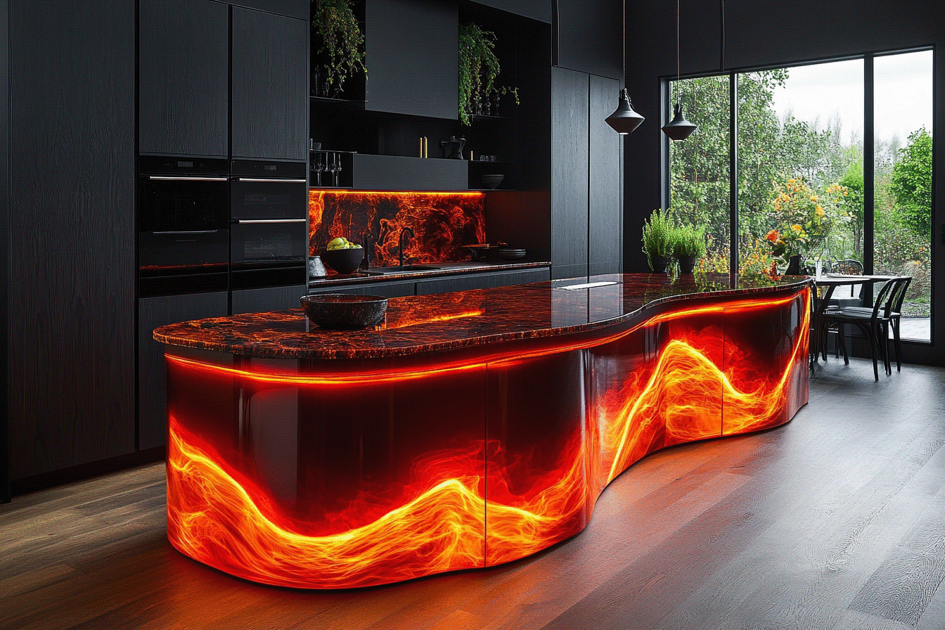 Extraordinary Bespoke Kitchen Islands by AICI-68