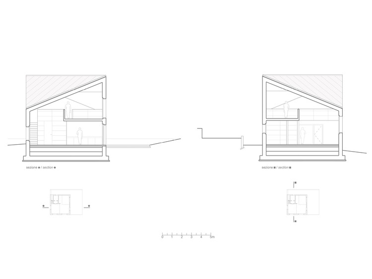 意大利山间度假屋,开放式空间与自然景观完美融合-24