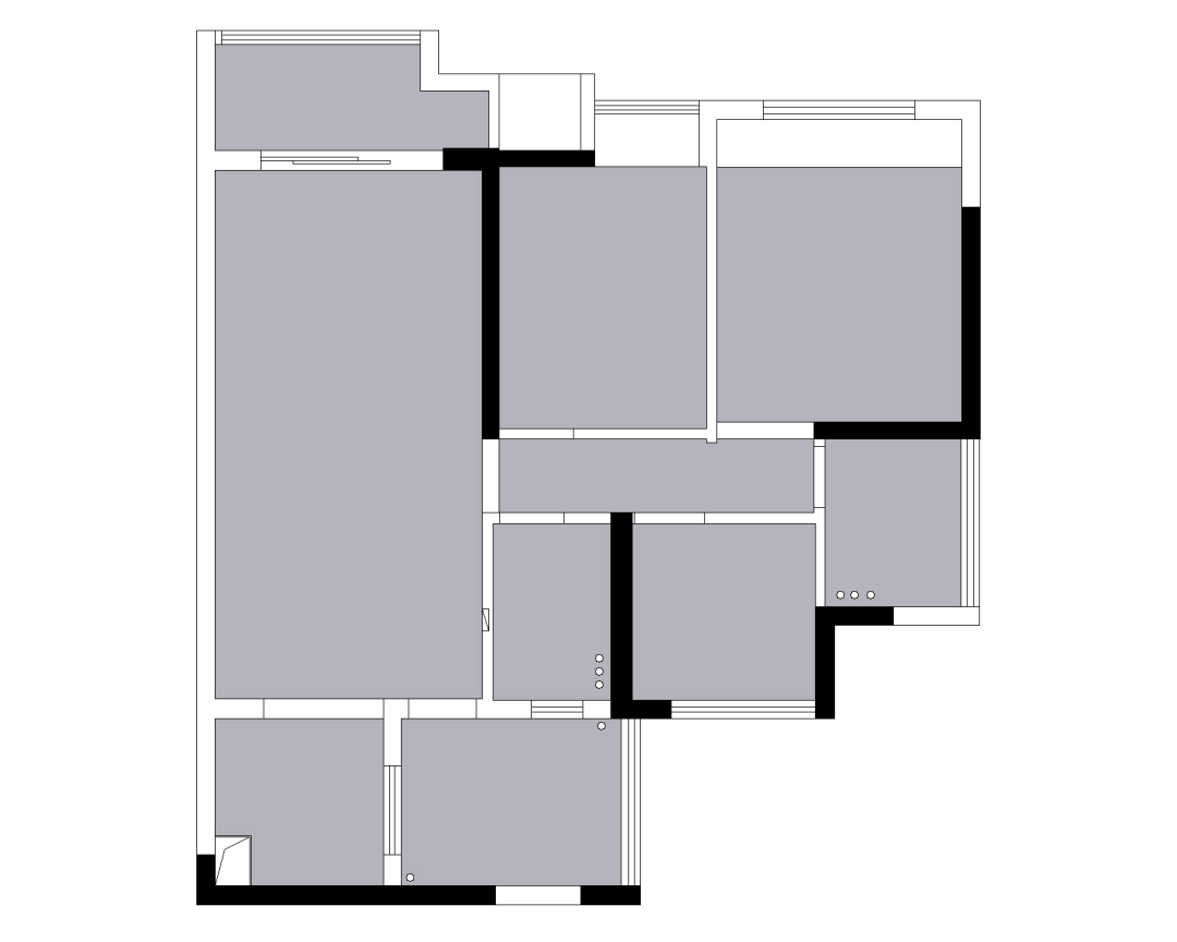 89㎡北欧小三房，原木质感打造舒适自然空间-4