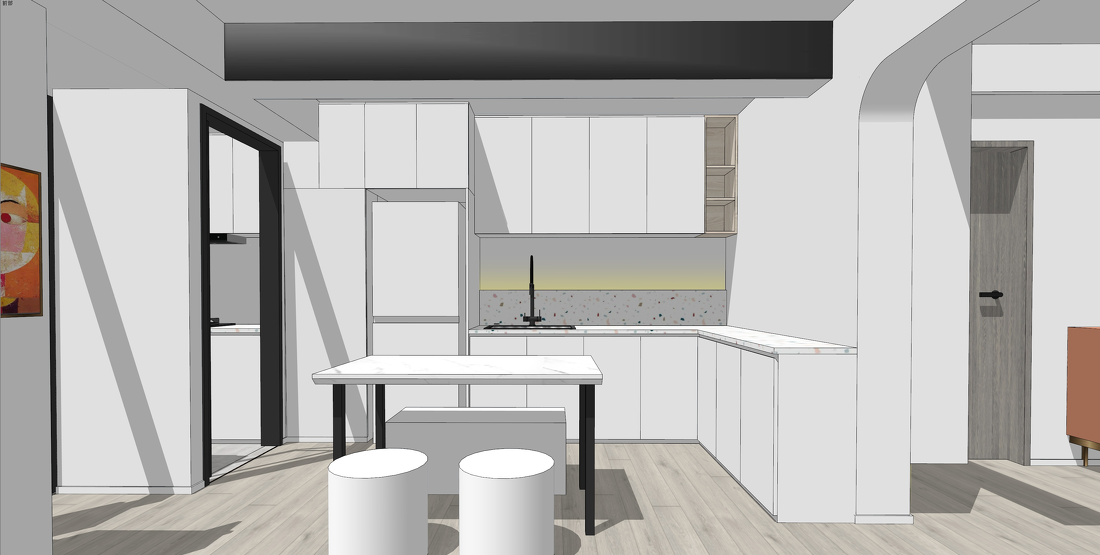 南山中信海阔天空张宅旧房新装-7