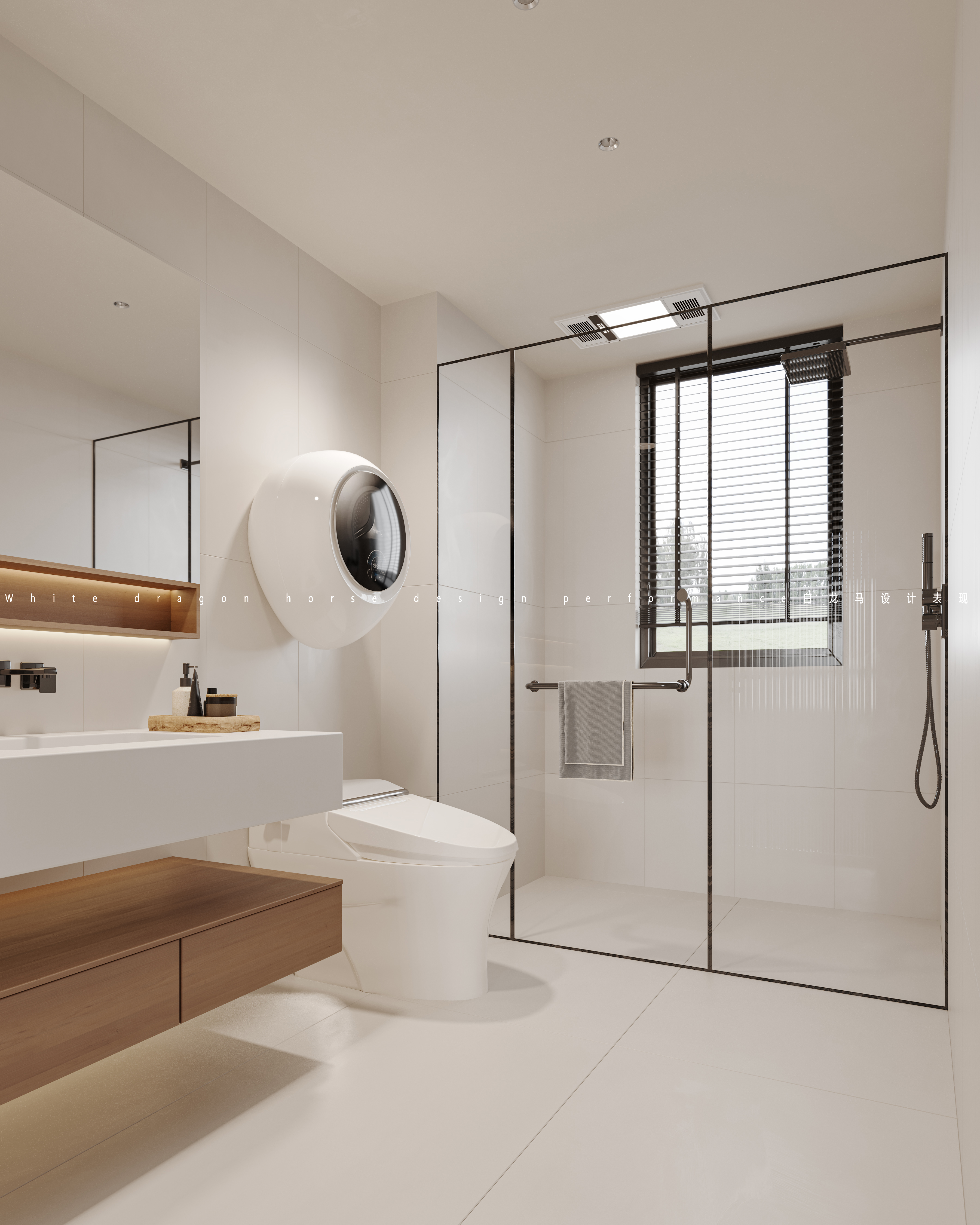 现代简约家装表现——白龙马效果图-10