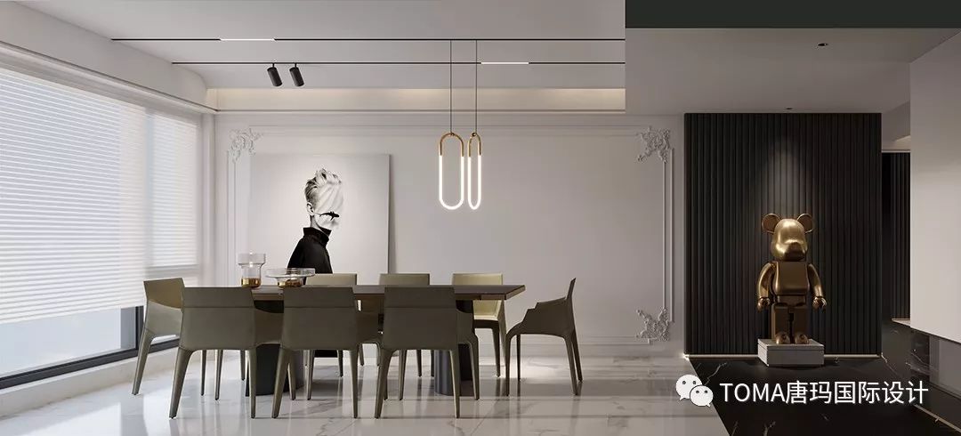 宁静中跳动的音符 | 轻奢唐玛设计赏鉴-11