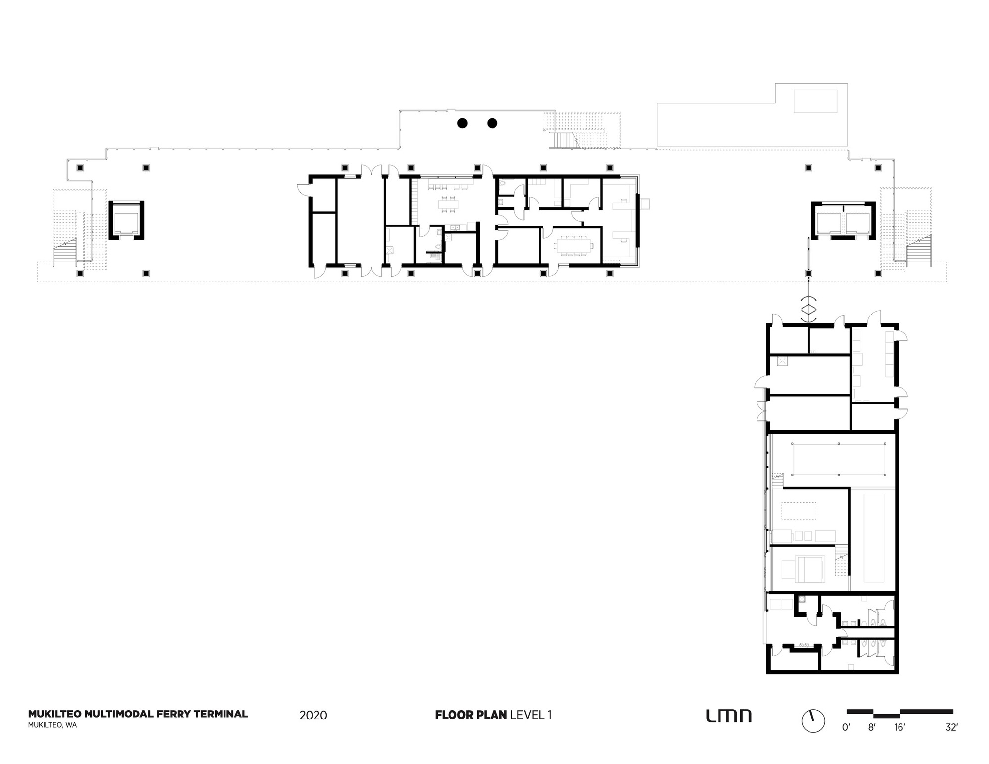 美国马科尔蒂奥多式轮渡码头丨LMN Architects-38