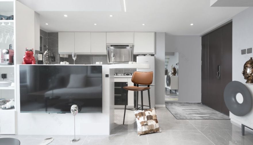 大师之作变形记,69㎡两居秒变三居-53