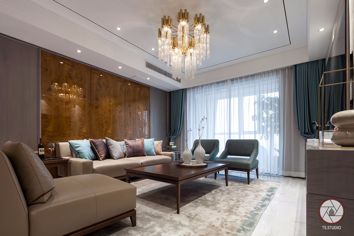 现代简约风格住宅  江阴壹设计-0