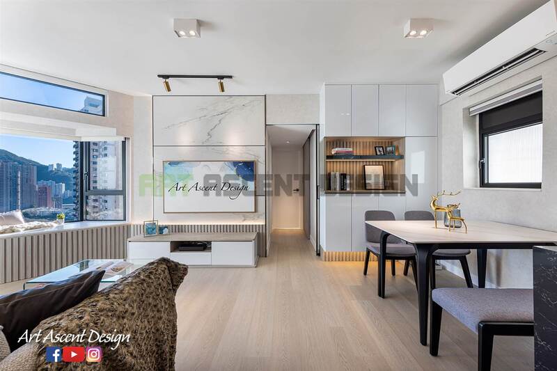 大坑光明台装修设计案例-31