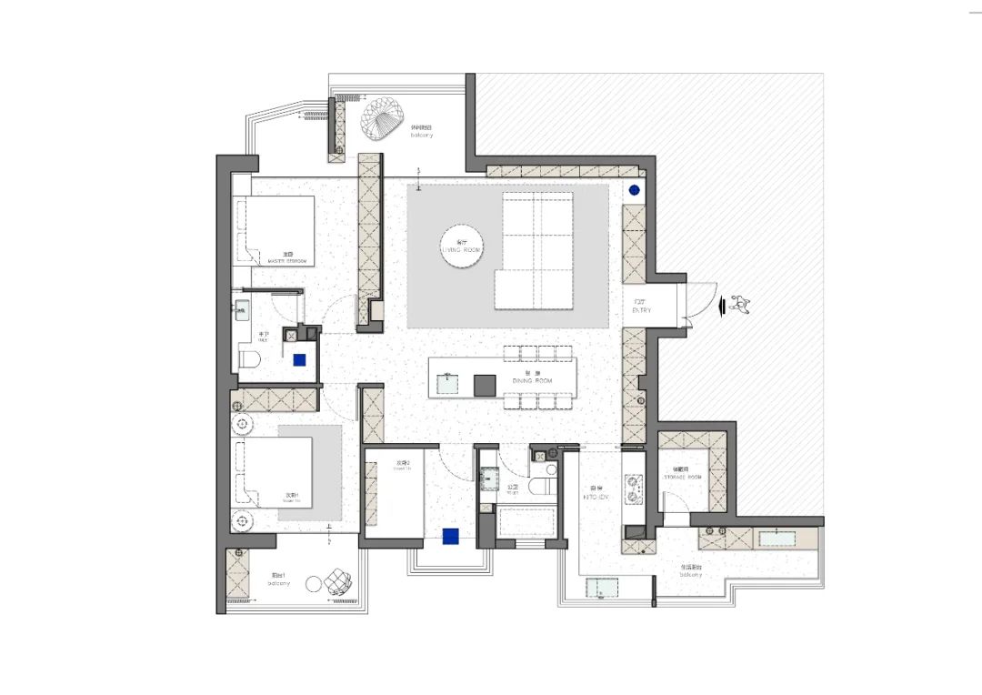 北城梁筑•极简空间的情绪丨北城梁筑设计-43