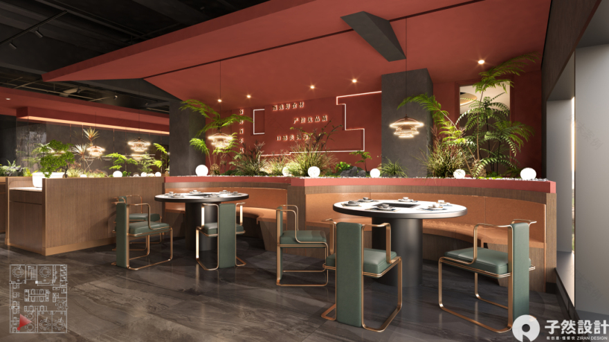 盛源川香鱼火锅建国路店丨中国连云港丨子然设计-30