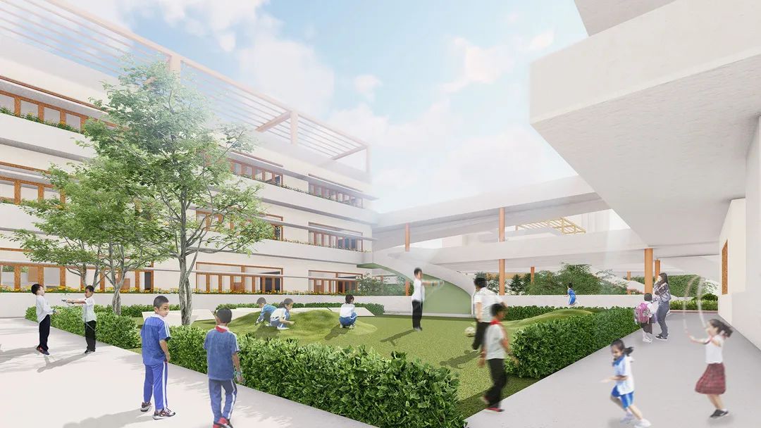 深圳华新小学拆除重建项目丨中国深圳丨AUBE欧博设计-7