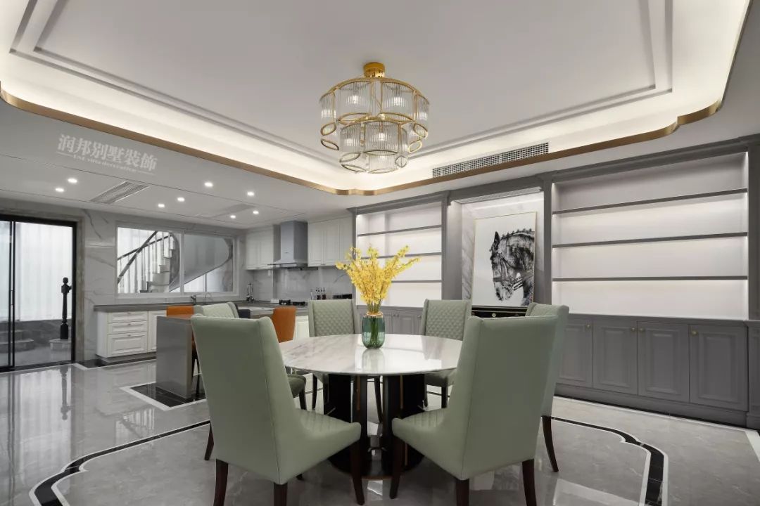 薛杨团队打造无锡 480㎡轻奢别墅，诠释现代生活美学-57