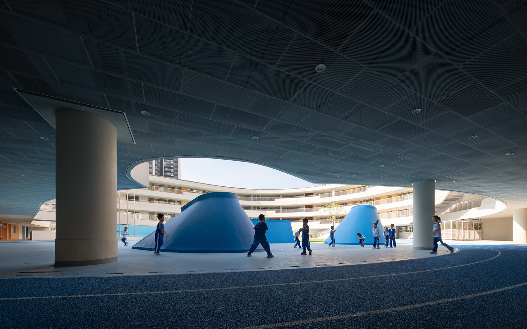 龙岗双子星学校（围龙书院,围屋学社）丨中国深圳丨URBANUS都市实践-54