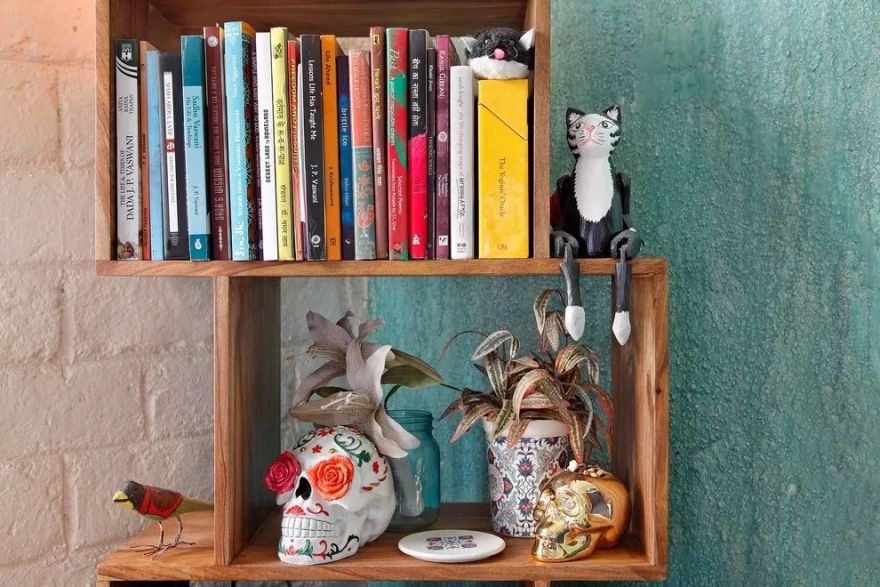 印度女权主义者 Sapna Bhavnani 的 51㎡猫房 | 音乐、阳光与复古的完美结合-45