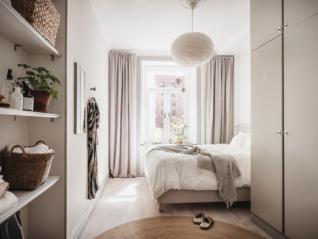 瑞典明亮通风公寓，极简北欧风诠释空间故事-19