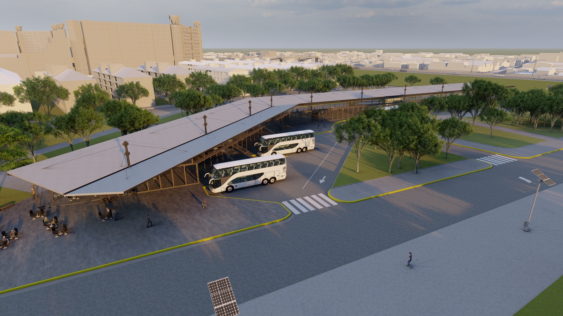 巴士换乘站(学生项目)丨阿根廷布宜诺斯艾利斯丨布宜诺斯艾利斯大学-8